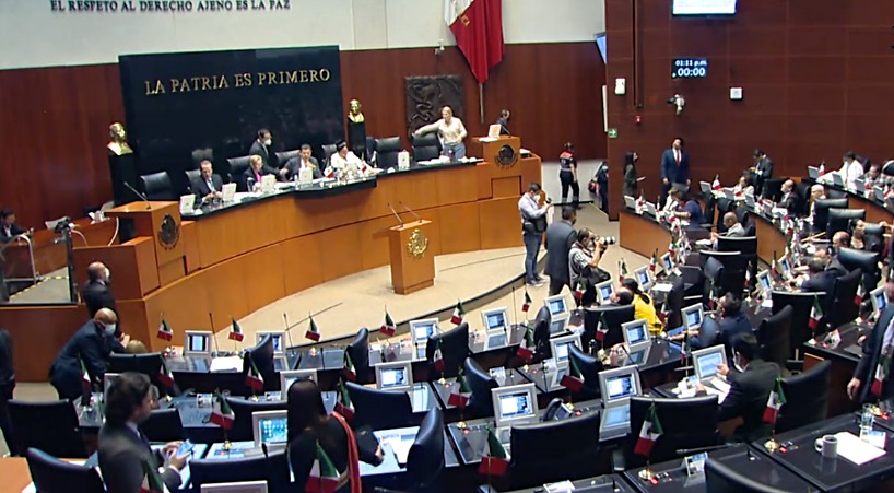 Comisiones del Senado avalan plan B sin cláusula de vida eterna para partidos políticos pequeños