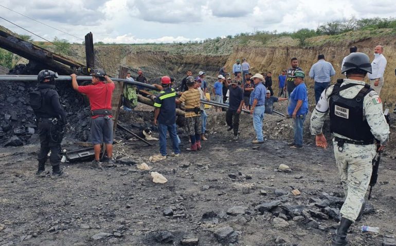 Gobierno busca ayuda de Alemania y EEUU para el rescate de mineros en Coahuila