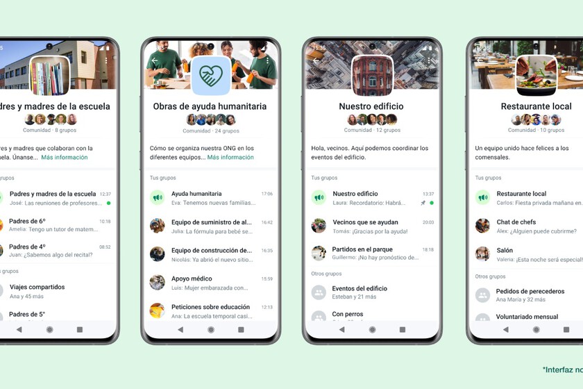 Adiós a los grupos, hola a las comunidades, así será la nueva función de WhatsApp