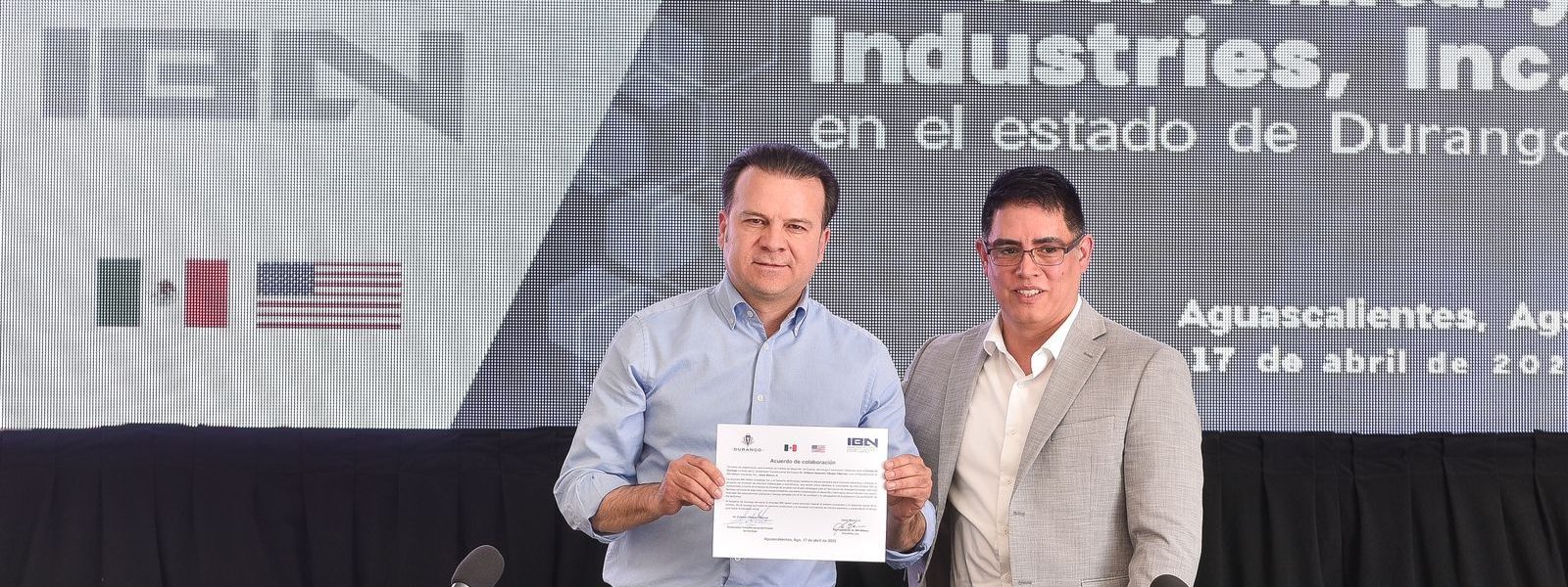 Anuncia Esteban llegada de nueva empresa industrial militar; invertirá 20 mdd y generará 200 empleos bien pagados