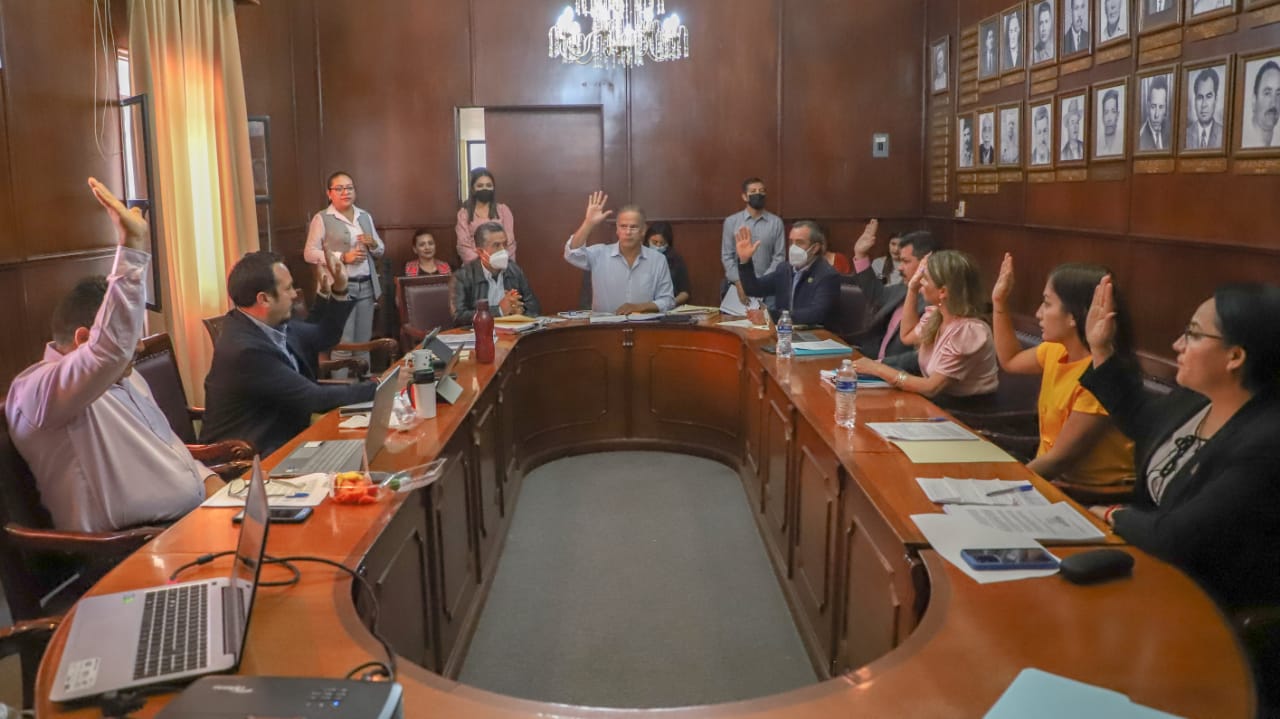 DESAHOGA EL CABILDO DE JESÚS MARÍA ASUNTOS EN SESIÓN EXTRAORDINARIA