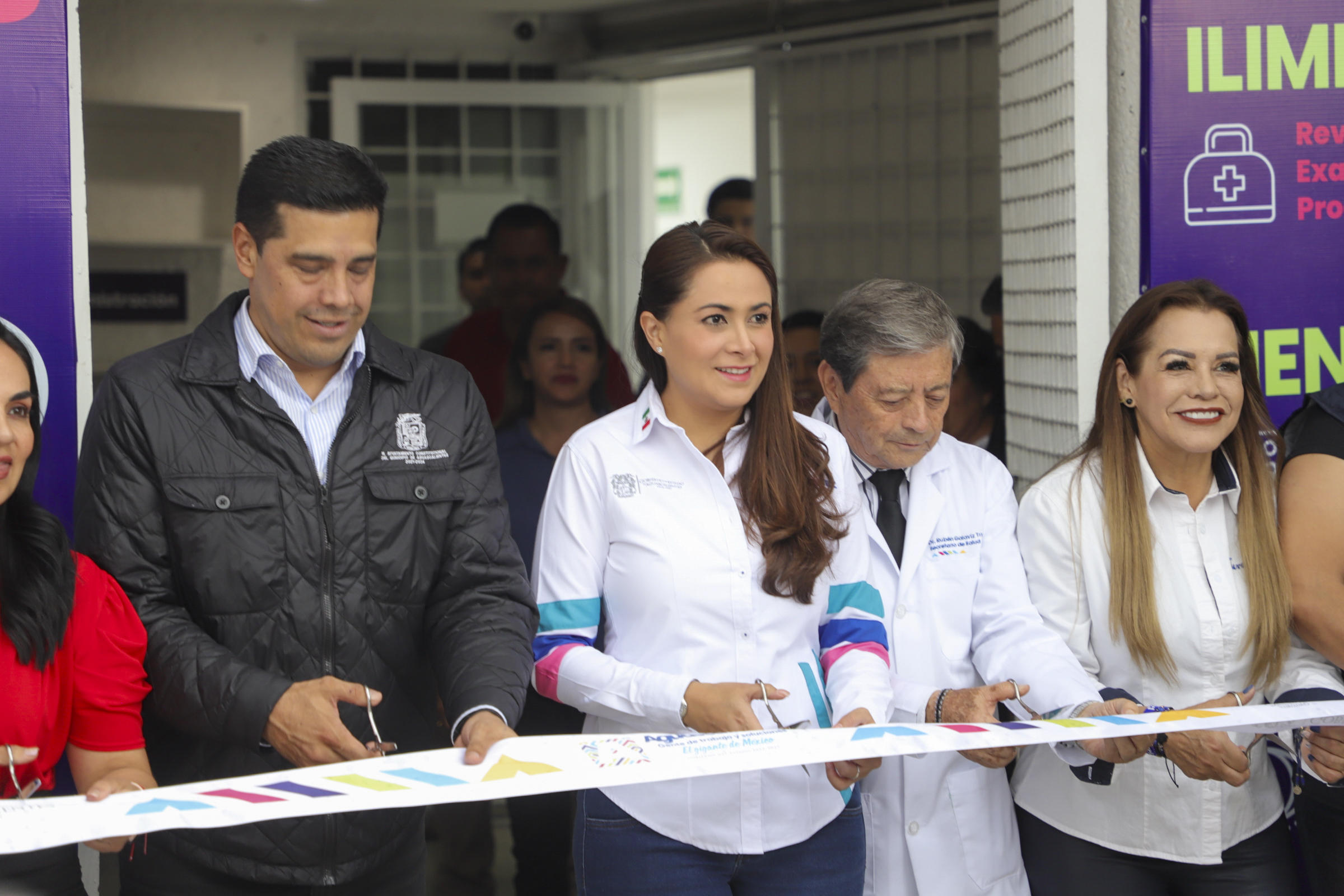 INAUGURA TERE JIMÉNEZ CLÍNICA DEL SEGURO AGUASCALIENTES EN LA COLONIA PALOMINO DENA
