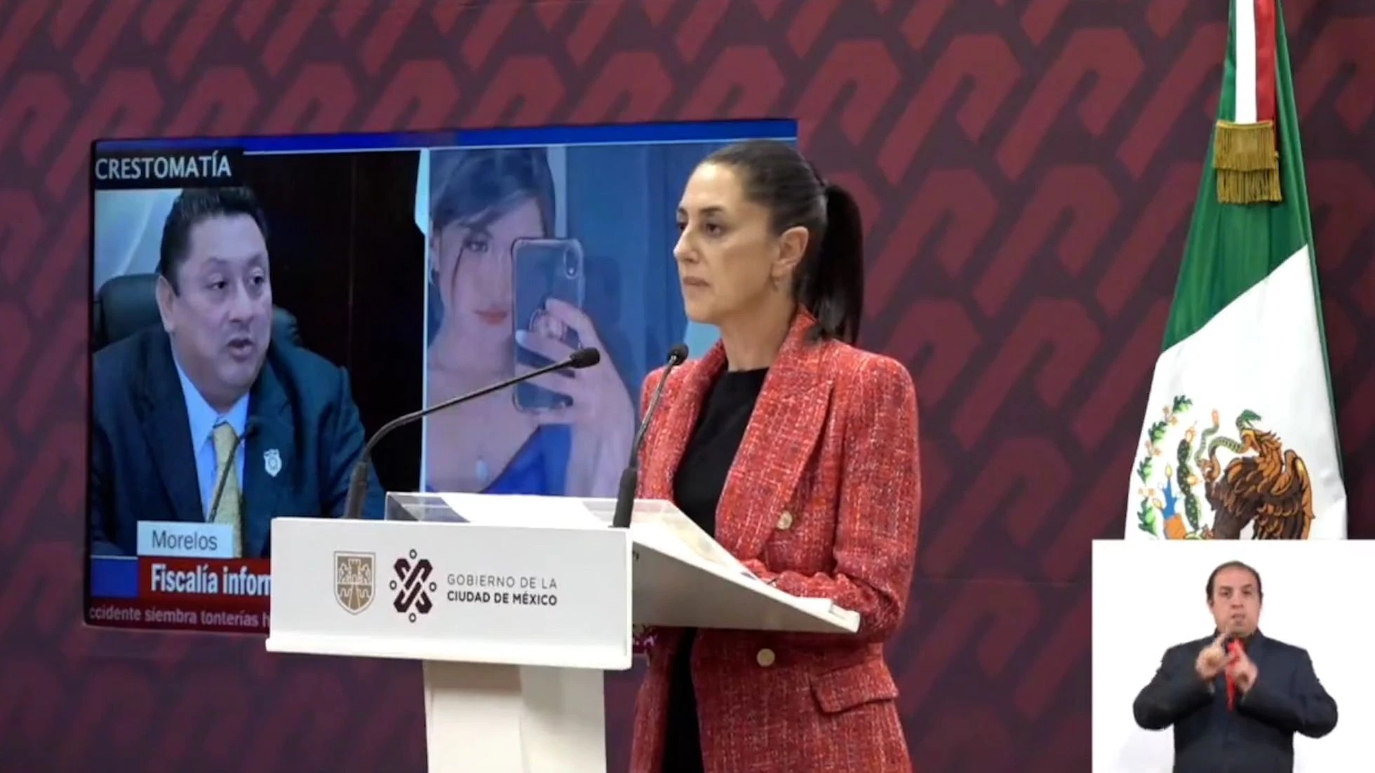 Sheinbaum acusa al fiscal de Morelos de encubrir feminicidio de Ariadna López