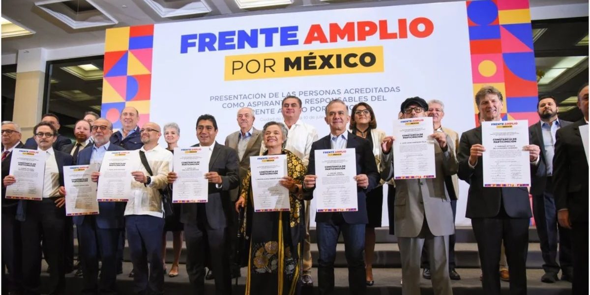 Frente Amplio por México presenta plataforma para recibir firmas hacia la candidatura