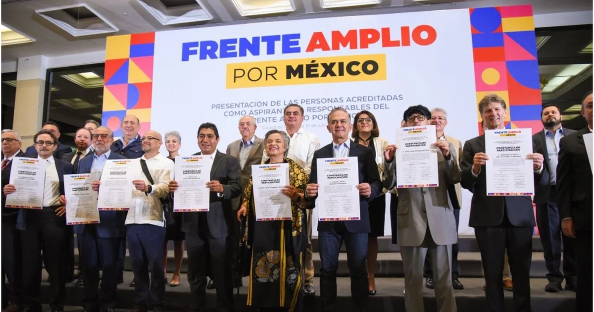 Frente Amplio por México presenta plataforma para recibir firmas hacia la candidatura