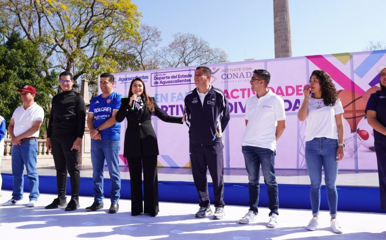 DEPORTISTAS EN AGUASCALIENTES CONTARÁN CON TODO NUESTRO APOYO PARA SALIR ADELANTE: TERE JIMÉNEZ