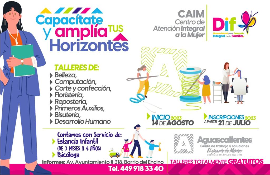 DIF ESTATAL ABRE INSCRIPCIONES A TALLERES GRATUITOS PARA MUJERES QUE DESEEN APRENDER UN OFICIO