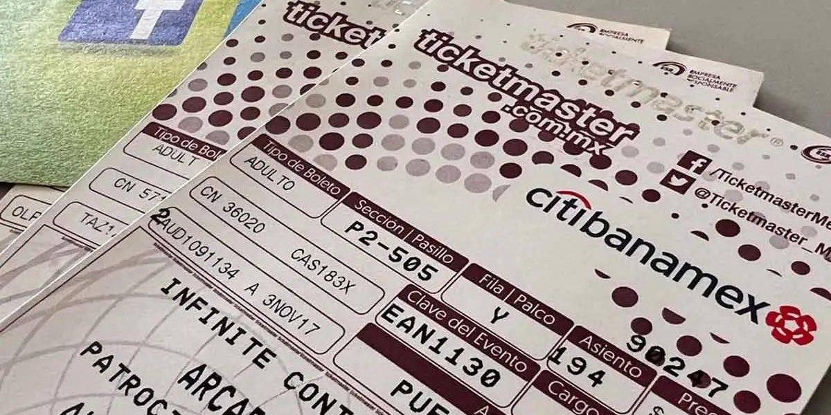 Alertan por fraudes en la venta de boletos para eventos