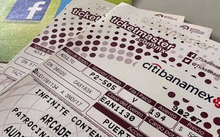 Alertan por fraudes en la venta de boletos para eventos