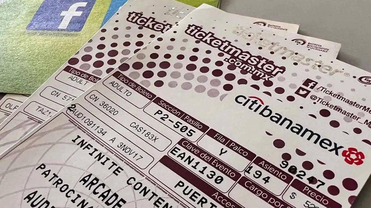 Alertan por fraudes en la venta de boletos para eventos
