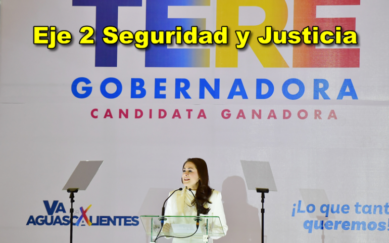 Presenta Tere Jiménez los Ejes del Plan de Gobierno