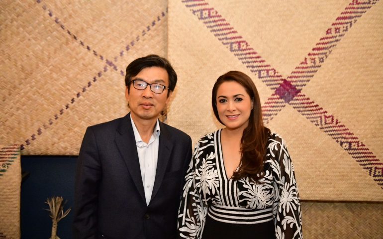 ESTRECHA LAZOS DE COLABORACIÓN TERE JIMÉNEZ CON EMBAJADOR DE COREA DEL SUR