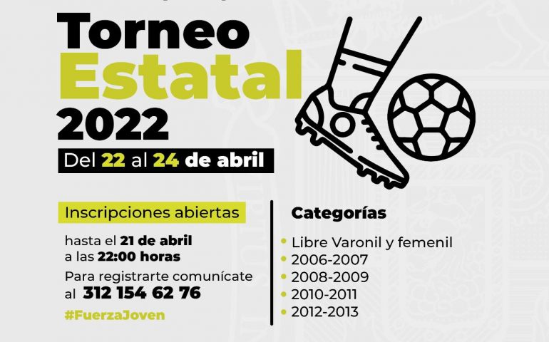 INSTITUTO MUNICIPAL DE LA JUVENTUD INVITA A PARTICIPAR EN TORNEO ESTATAL DE FUTBOL 7