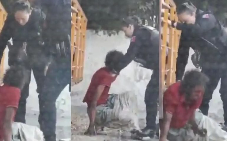 Policías de Guadalajara torturan a persona en situación de calle