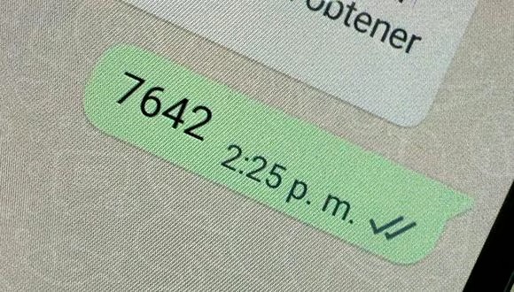 ¿Que significa el 7642 en WhatsApp?