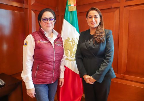 EL GOBIERNO FEDERAL REFRENDA EL RESPALDO A TERE JIMÉNEZ EN MATERIA DE PROTECCIÓN CIVIL