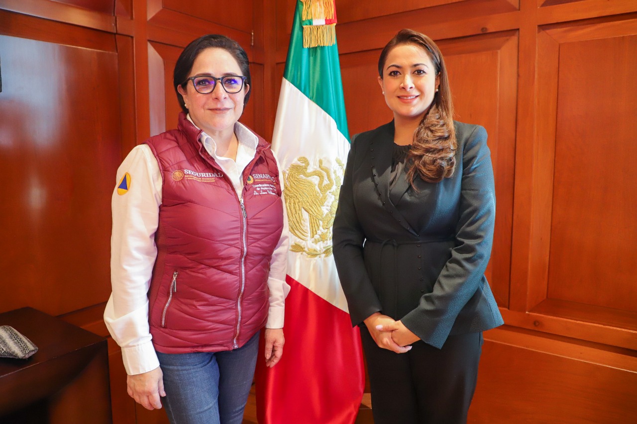 EL GOBIERNO FEDERAL REFRENDA EL RESPALDO A TERE JIMÉNEZ EN MATERIA DE PROTECCIÓN CIVIL