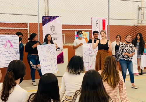 INFORMAN A JÓVENES SOBRE VIOLENCIA EN EL NOVIAZGO