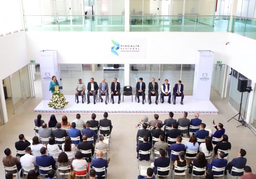 INAUGURA TERE JIMÉNEZ PRIMERA FISCALÍA REGIONAL EN EL MUNICIPIO DE PABELLÓN DE ARTEAGA