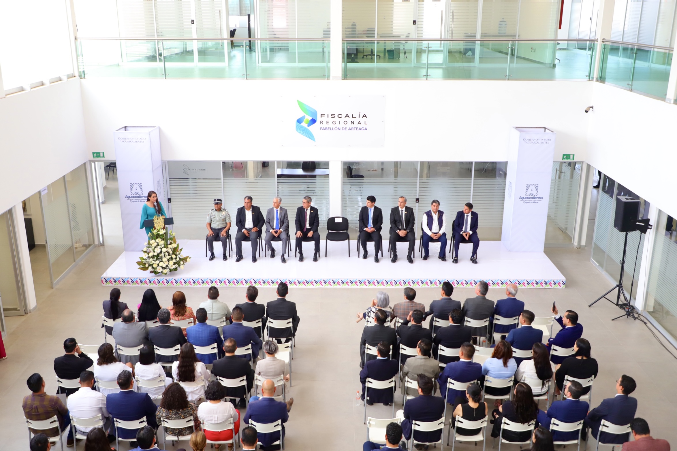 INAUGURA TERE JIMÉNEZ PRIMERA FISCALÍA REGIONAL EN EL MUNICIPIO DE PABELLÓN DE ARTEAGA