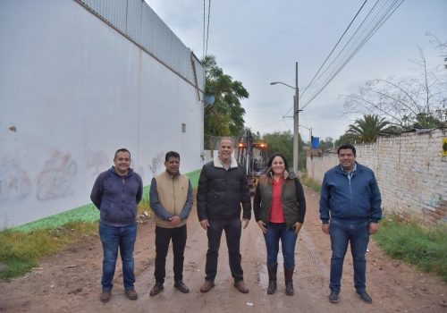INVERTIRÁN MAS DE 2 MDP EN EQUIPAMIENTO DE CALLES EN CHICAHUALES