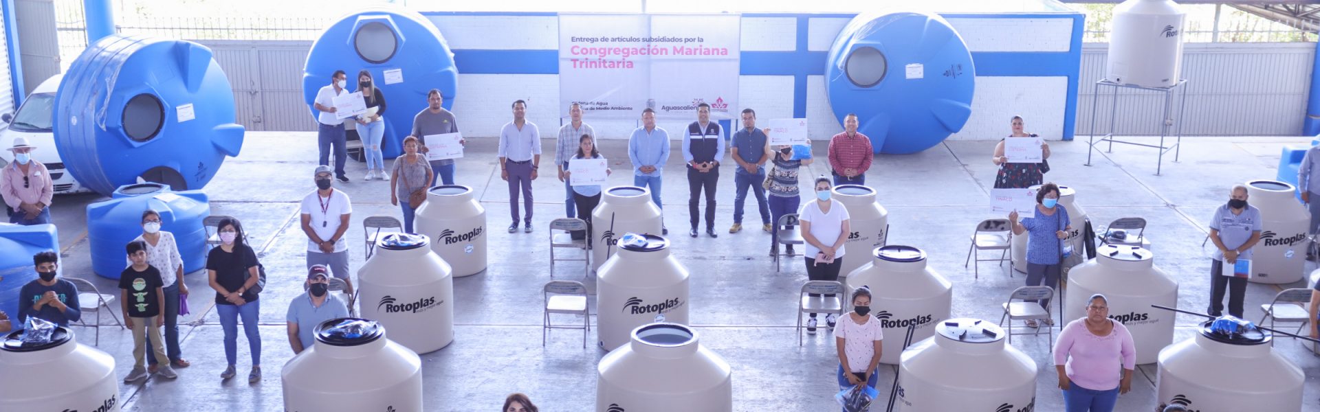 MUNICIPIO MANTIENE ALIANZA PARA QUE MÁS FAMILIAS CUENTEN CON TINACOS, CISTERNAS Y BOMBAS DE AGUA