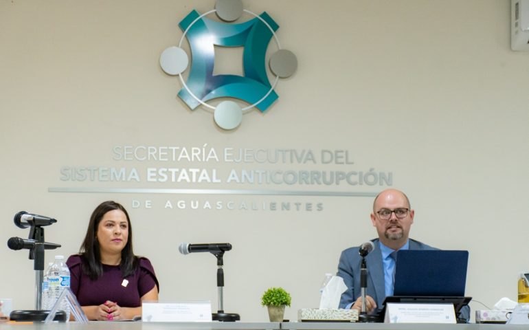 PARTICIPA LA SESEA AGUASCALIENTES EN LA SESIÓN DE LA COMISIÓN DE TRANSPARENCIA Y ANTICORRUPCIÓN DEL H. CONGRESO DEL ESTADO