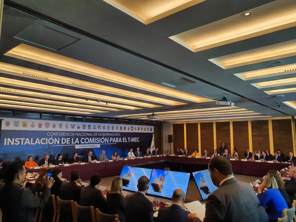 PARTICIPA TERE JIMÉNEZ EN COMISIÓN DEL T-MEC DE LA CONAGO