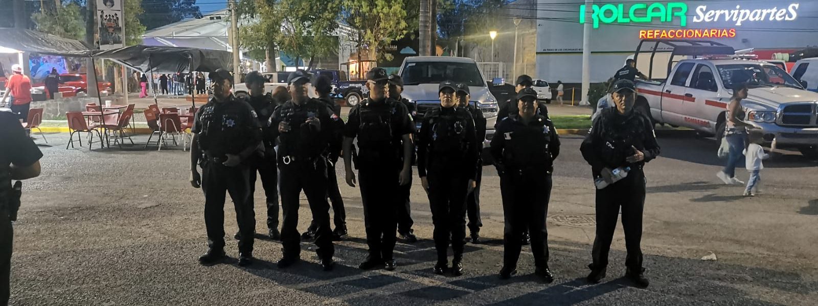 PARTICIPÓ POLICÍA MUNICIPAL DE AGUASCALIENTES EN OPERATIVO CONUNTO EN LA FERIA DE LOS CHICAHUALES