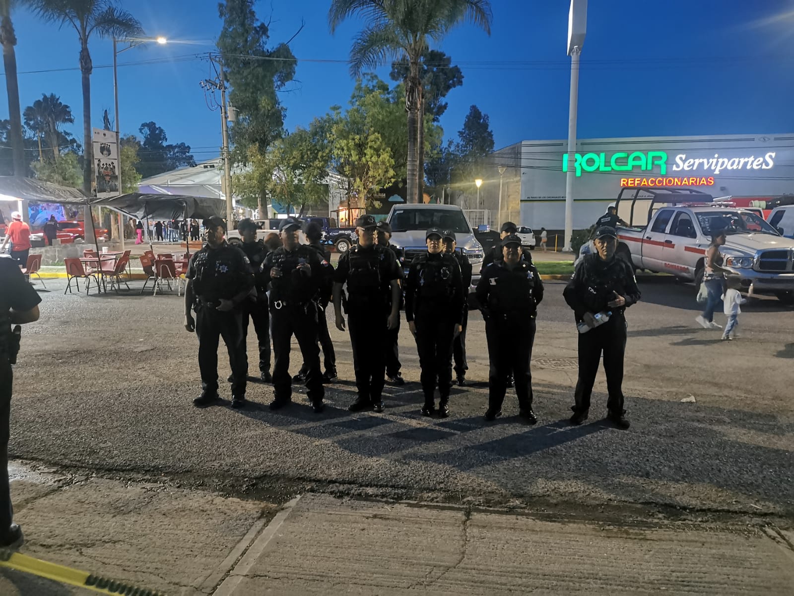 PARTICIPÓ POLICÍA MUNICIPAL DE AGUASCALIENTES EN OPERATIVO CONUNTO EN LA FERIA DE LOS CHICAHUALES