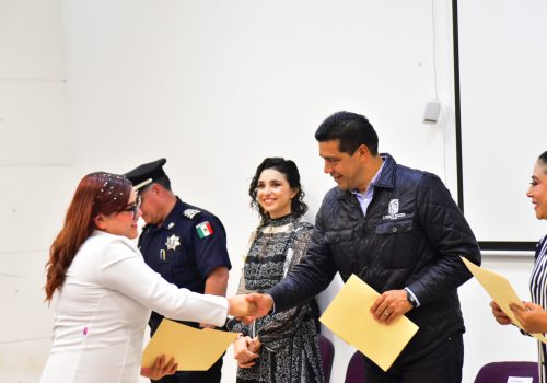 PERSONAL DE LA SECRETARÍA DE SEGURIDAD PÚBLICA SE GRADUÓ DE BACHILLERATO