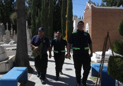 IMPLEMENTA PROTECCIÓN CIVIL MUNICIPAL VIGILANCIA EN PANTEONES