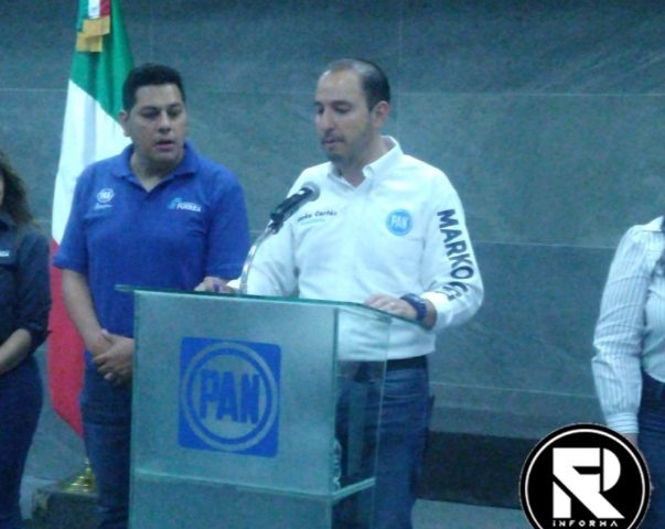 Que Sheinbaum saque las manos de la elección hidrocálida: Marko Cortés