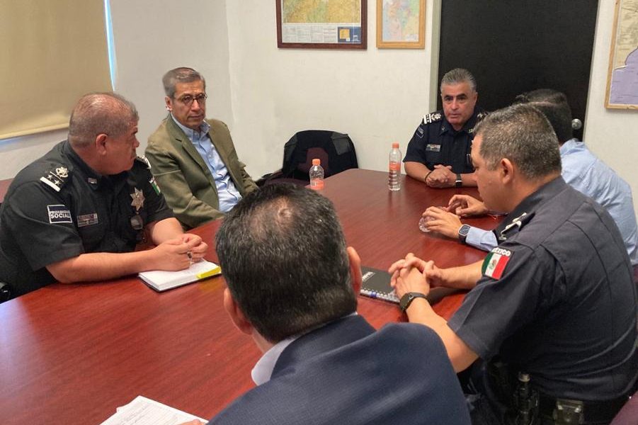 ESTRECHAN LA SECRETARÍA DE SEGURIDAD PÚBLICA MUNICIPAL DE AGUASCALIENTES Y LA FISCALÍA GENERAL DEL ESTADO LAZOS DE COORDINACIÓN EN MATERIA DE SEGURIDAD PÚBLICA Y PREVENCIÓN DEL DELITO.