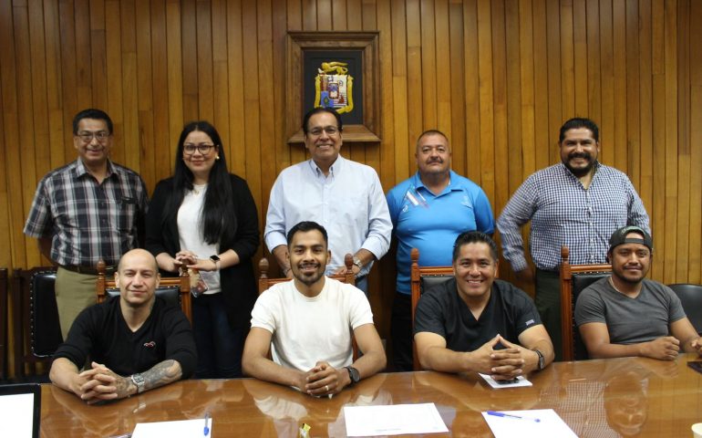 TRABAJO CONJUNTO PARA MEJORAR EL REGLAMENTO DE ESPECTÁCULOS DE BOX, LUCHA LIBRE Y ARTES MARCIALES MIXTAS DEL MUNICIPIO DE AGUASCALIENTES