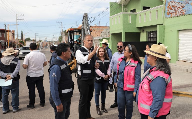 CONTINÚA LA MODERNIZACIÓN DE AVENIDA MARGARITAS