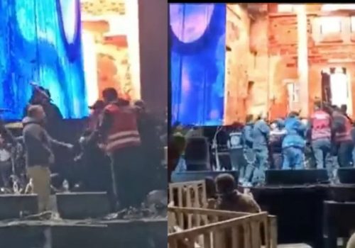 Molotov se agarra a golpes con Los Miserables en pleno escenario