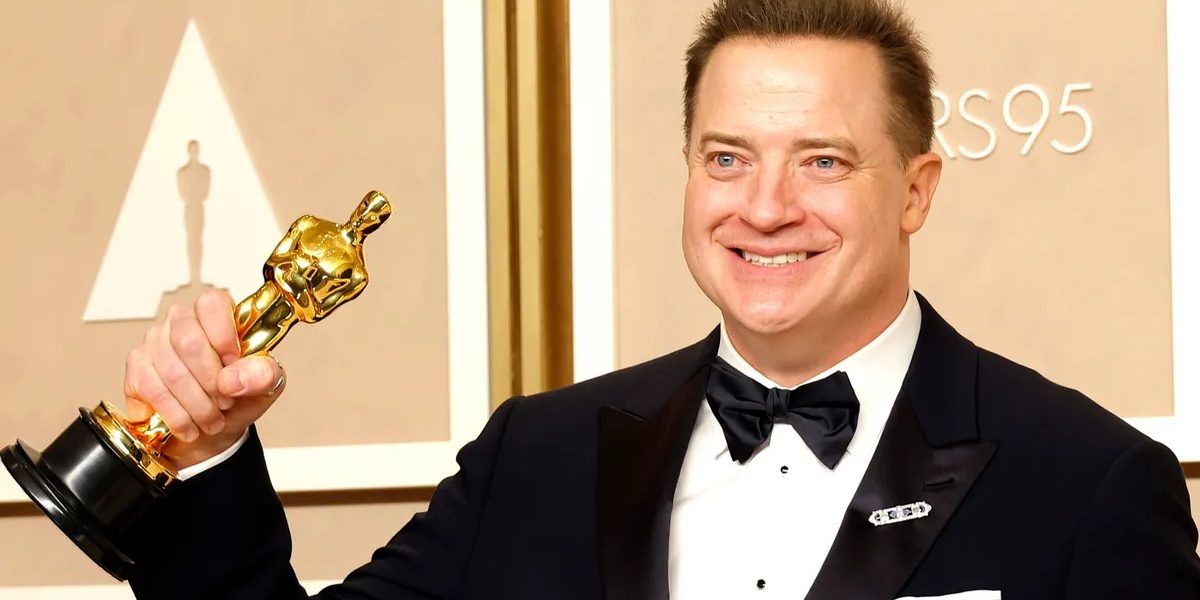 Brendan Fraser gana el Oscar y habla sobre su regreso a la pantalla