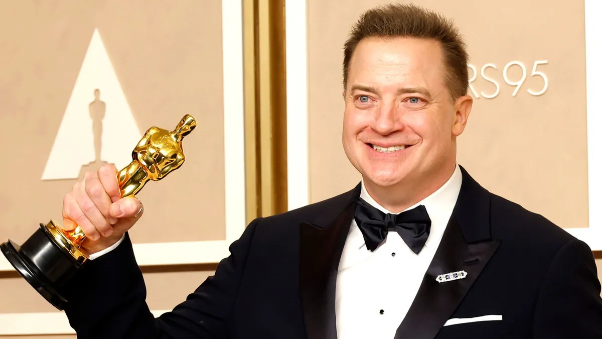 Brendan Fraser gana el Oscar y habla sobre su regreso a la pantalla