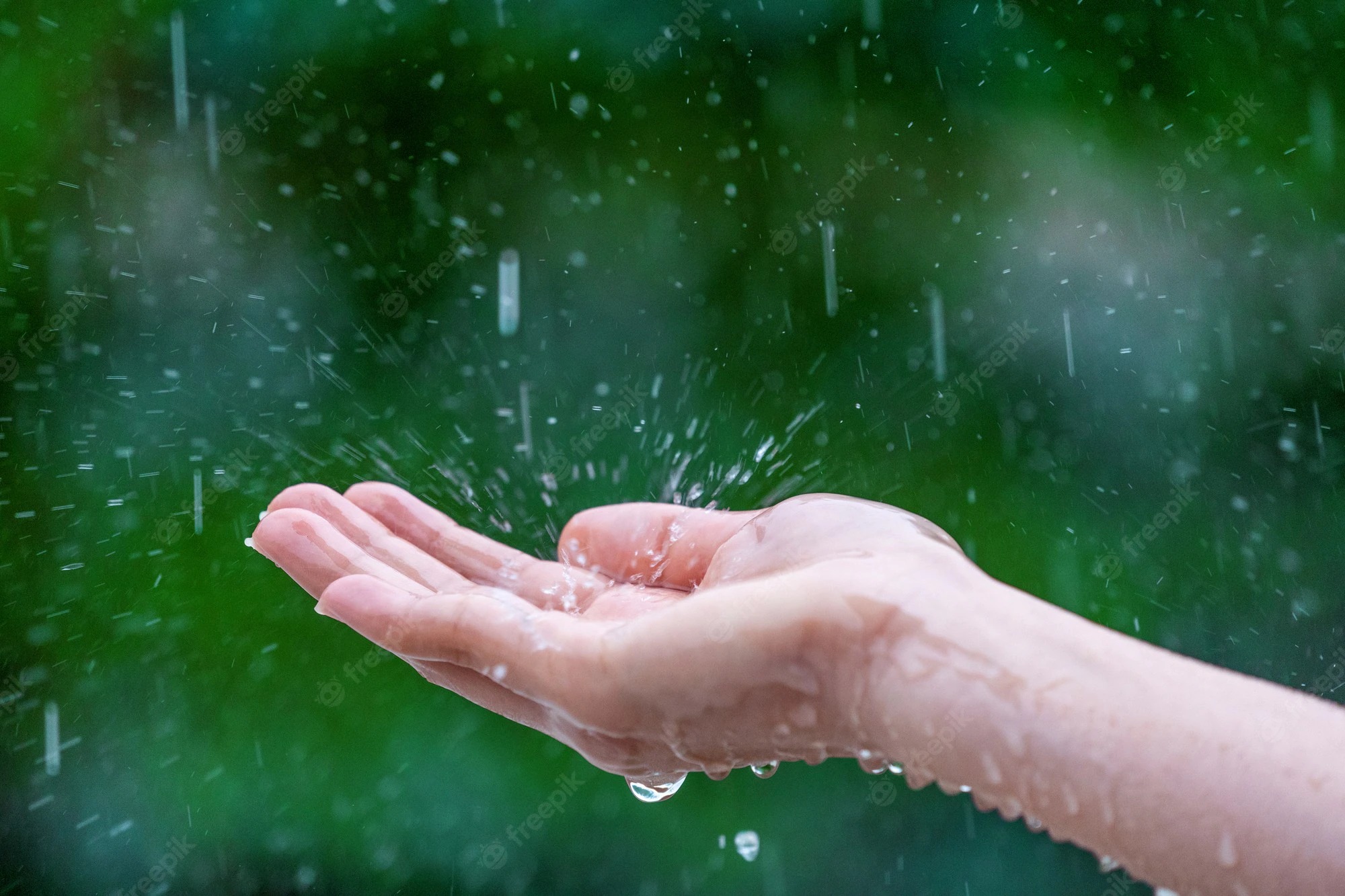 El agua de lluvia, insegura para beber en todo el planeta