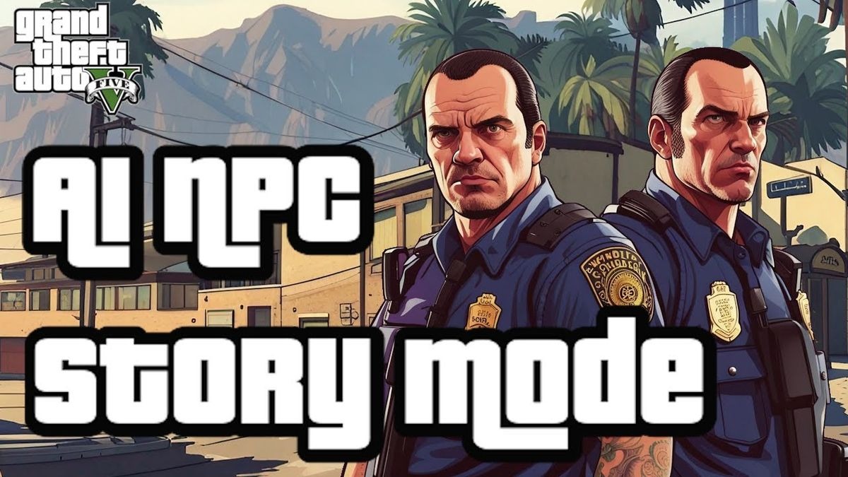 Lanzan mod de GTA V con nueva historia policiaca generada con IA