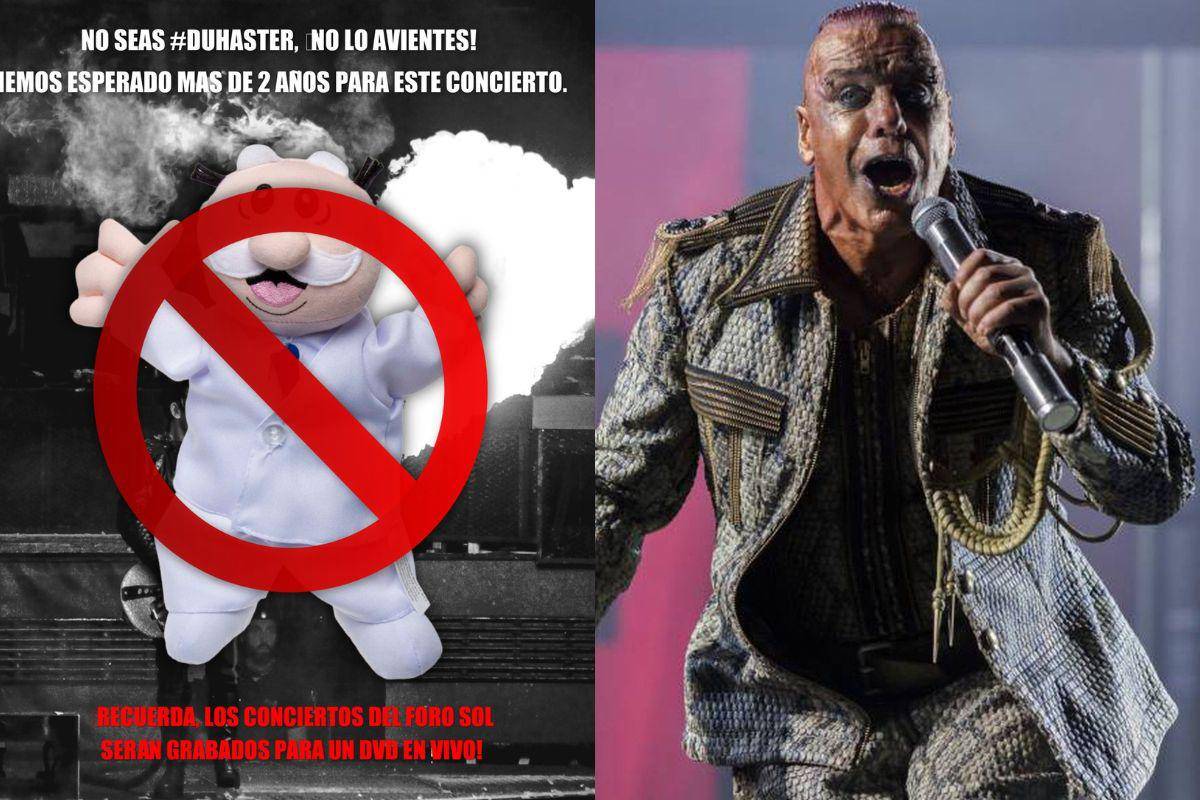 Fans de Rammstein piden no lanzar peluches del Dr. Simi en sus conciertos