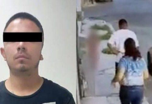 Detienen a hombre que empujo y jaloneo a niña en Nuevo León