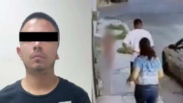 Detienen a hombre que empujo y jaloneo a niña en Nuevo León
