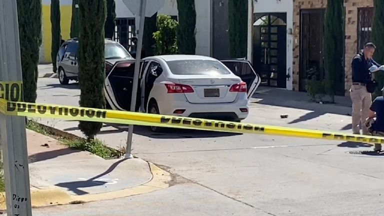 3 policias heridos deja balacera en Rincon de Romos