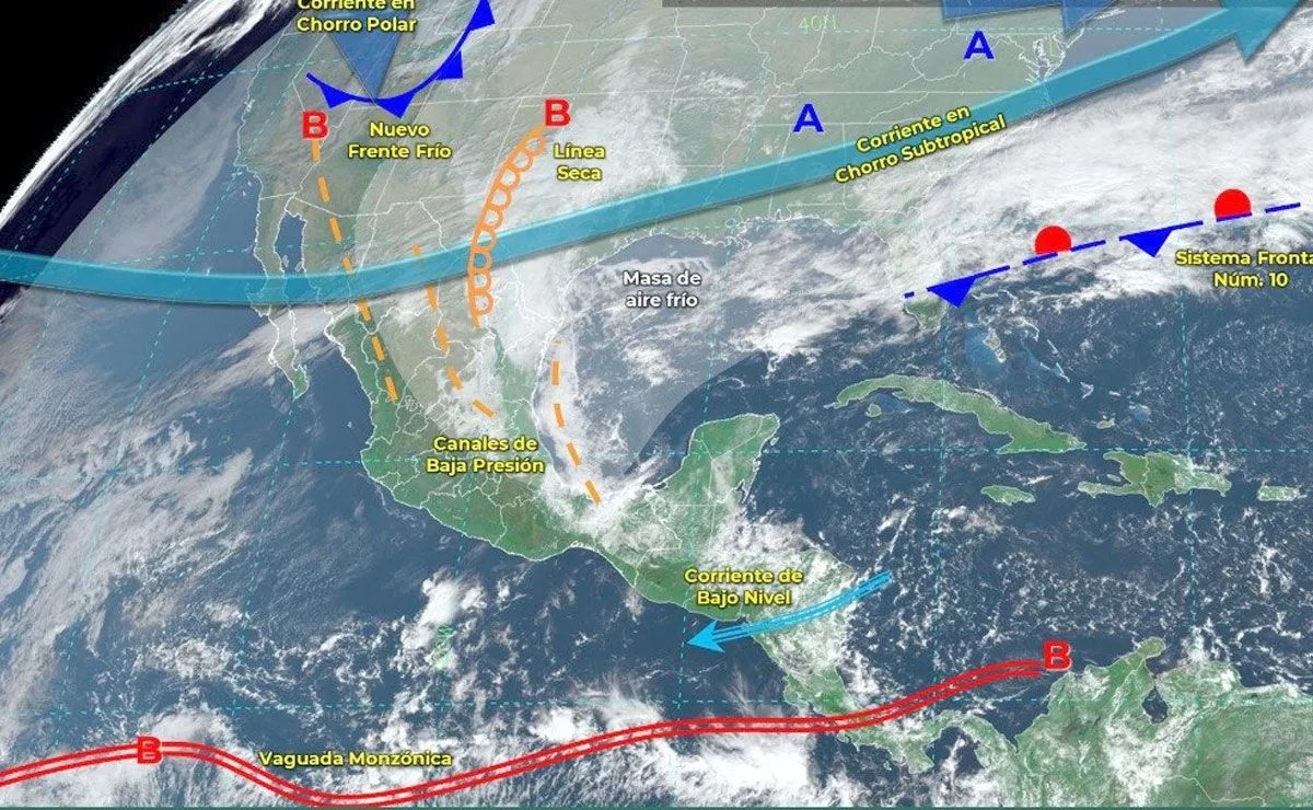 Frente frio N°11 provocará la primera tormenta invernal de la temporada