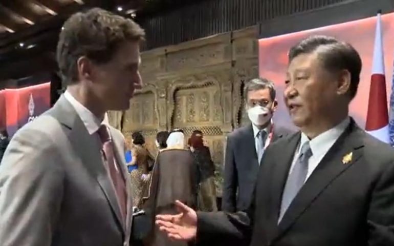 Xi Jinping encara a Trudeau por supuestas filtraciones previas al G20