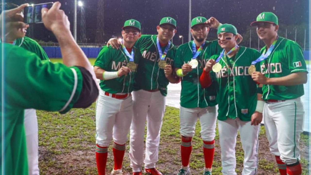 Lluvias logran medalla de oro para México en la Final de béisbol en los Juegos Centroamericanos