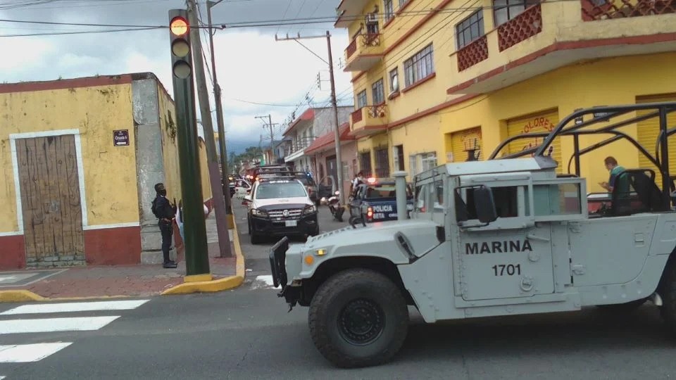 Zona centro de Orizaba, Veracruz en código rojo por balacera