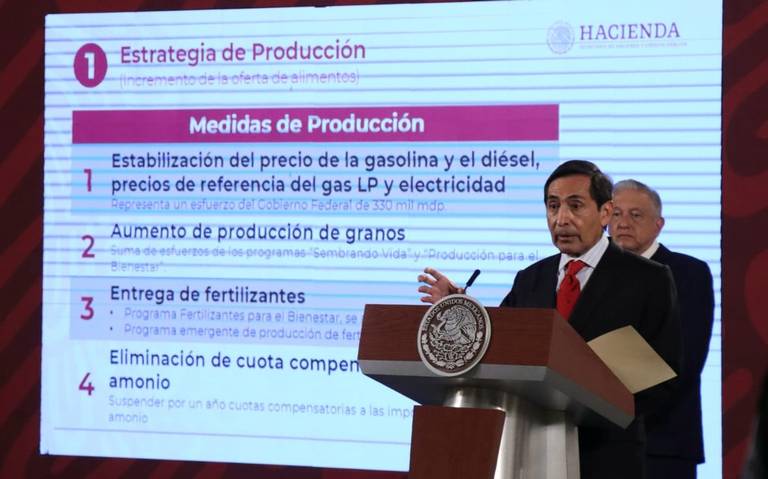Plan contra la inflación ha costado 574,874 mdp